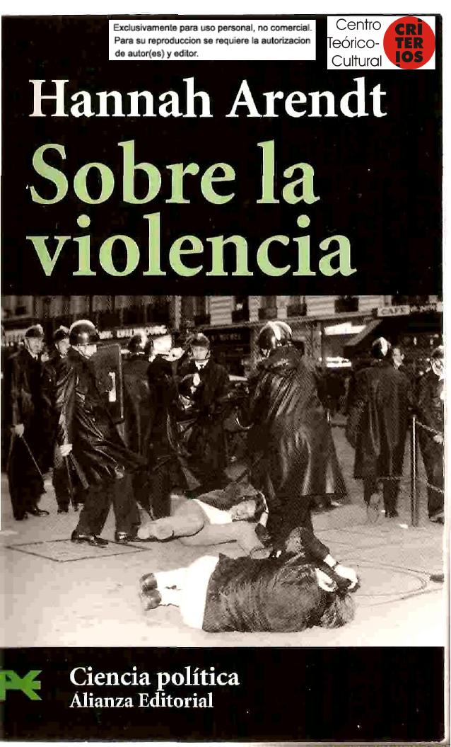 Sobre la violencia